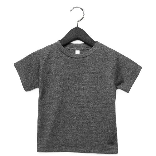 Bella Canvas Toddler Jersey Short Sleeve Tee Dark Grey Heather